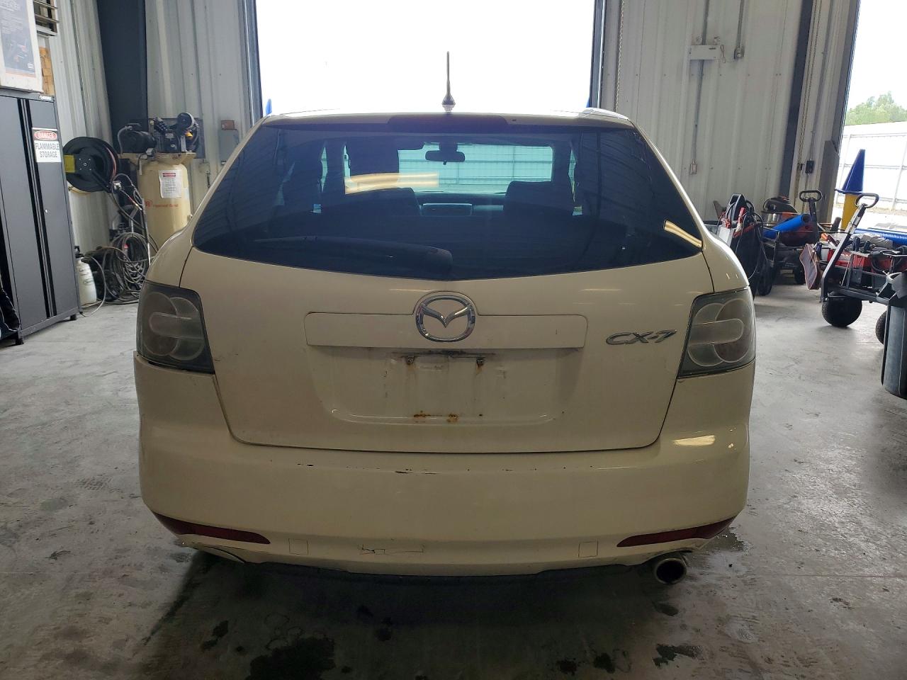 2010 Mazda Cx-7 White vin: JM3ER2W59A0352402