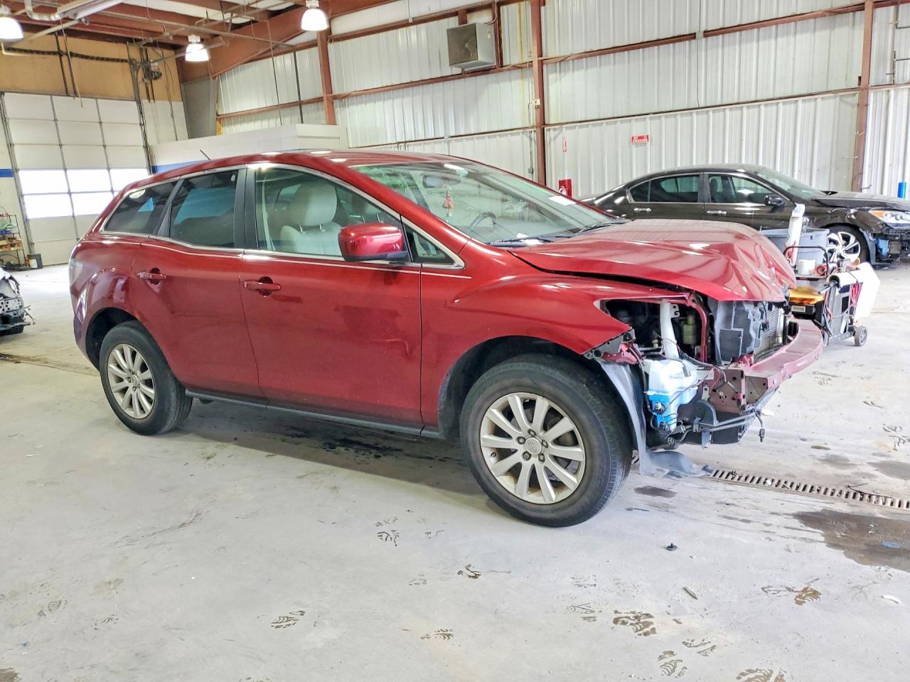 2010 Mazda Cx-7 Red vin: JM3ER2W5XA0310384