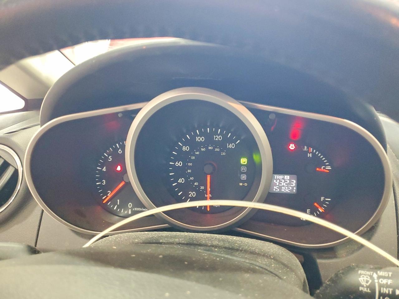 2010 Mazda Cx-7 Red vin: JM3ER2W5XA0310384