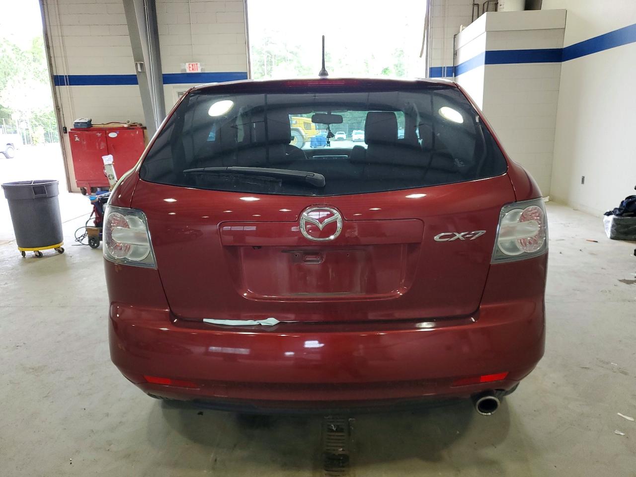 2010 Mazda Cx-7 Red vin: JM3ER2W5XA0310384