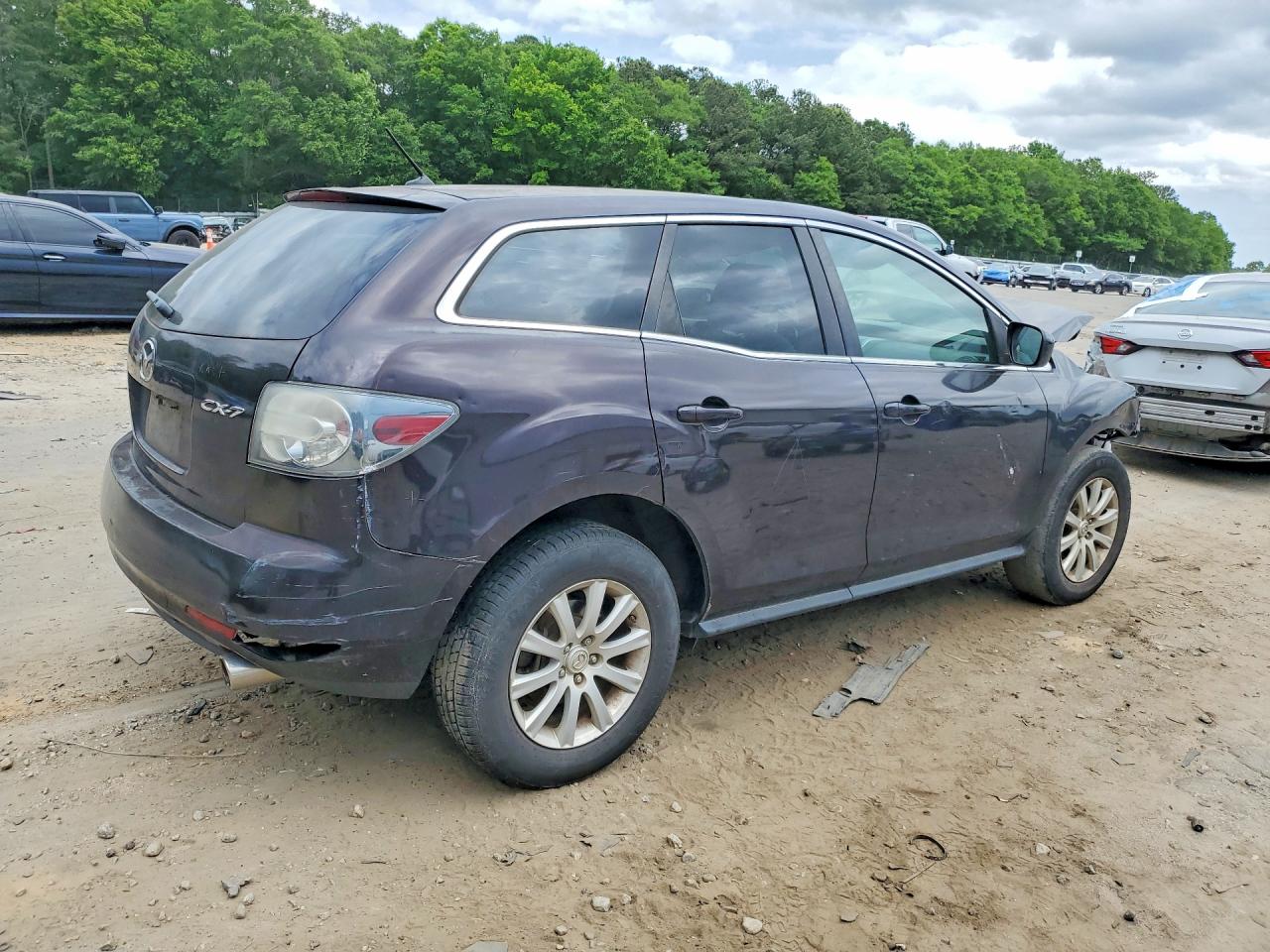 2010 Mazda Cx-7 Purple vin: JM3ER2W5XA0340548