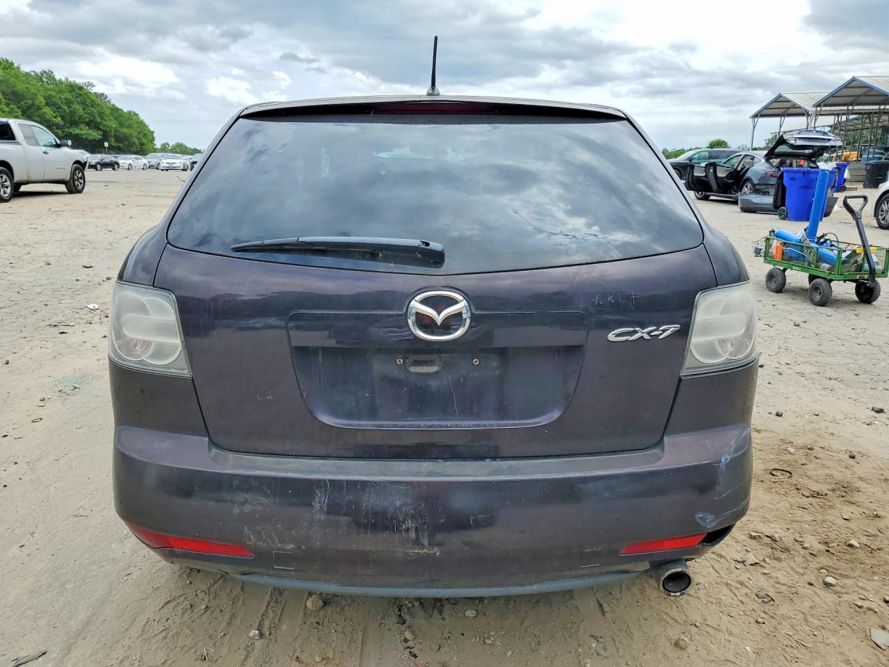 2010 Mazda Cx-7 Purple vin: JM3ER2W5XA0340548
