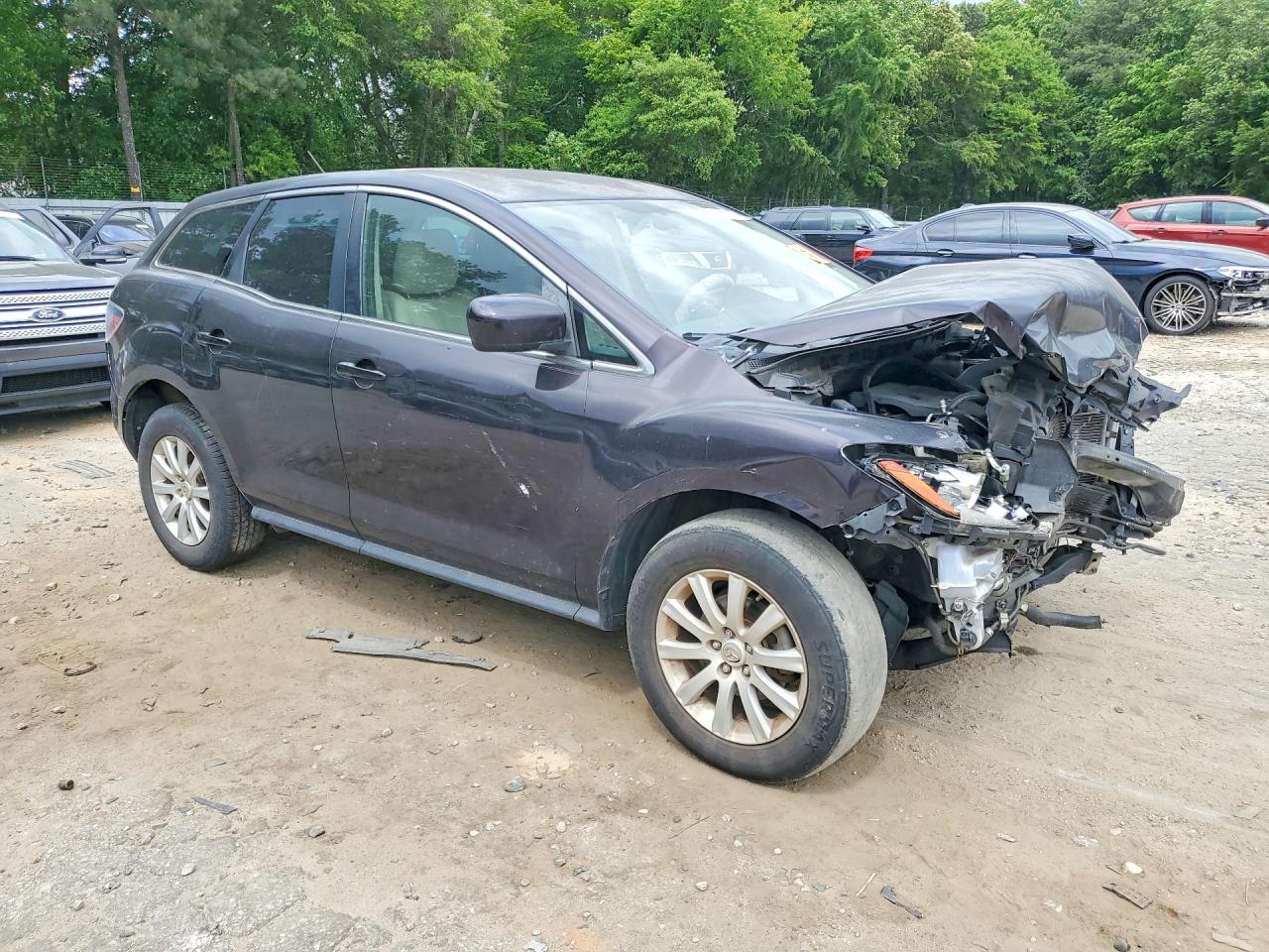 2010 Mazda Cx-7 Purple vin: JM3ER2W5XA0340548