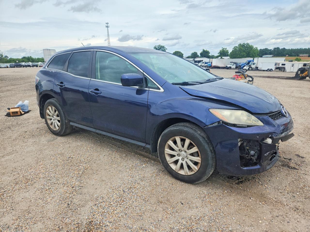 2010 Mazda Cx-7 Blue vin: JM3ER2W5XA0343143