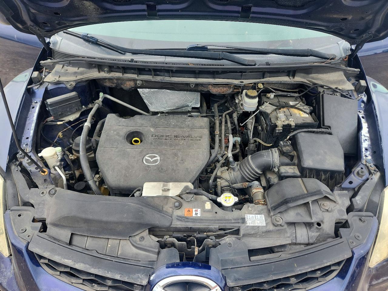 2010 Mazda Cx-7 Blue vin: JM3ER2W5XA0343143