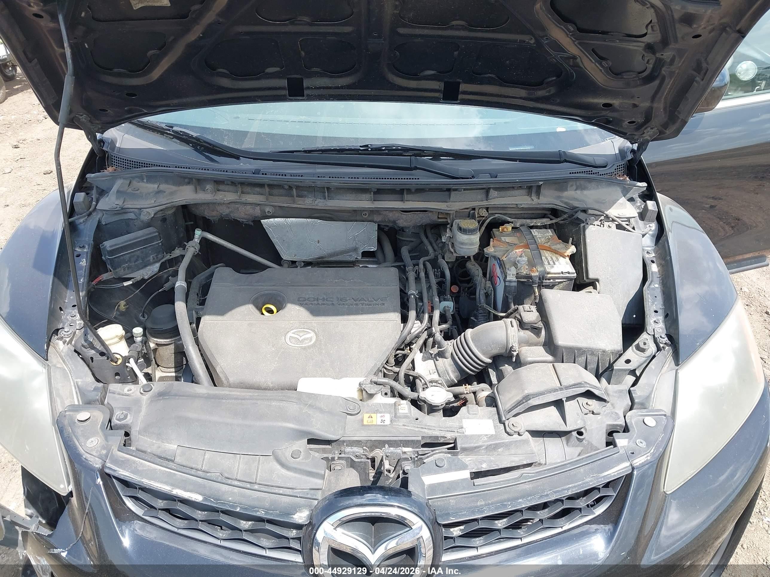 2010 Mazda Cx-7 I Sport Black vin: JM3ER2W5XA0346009