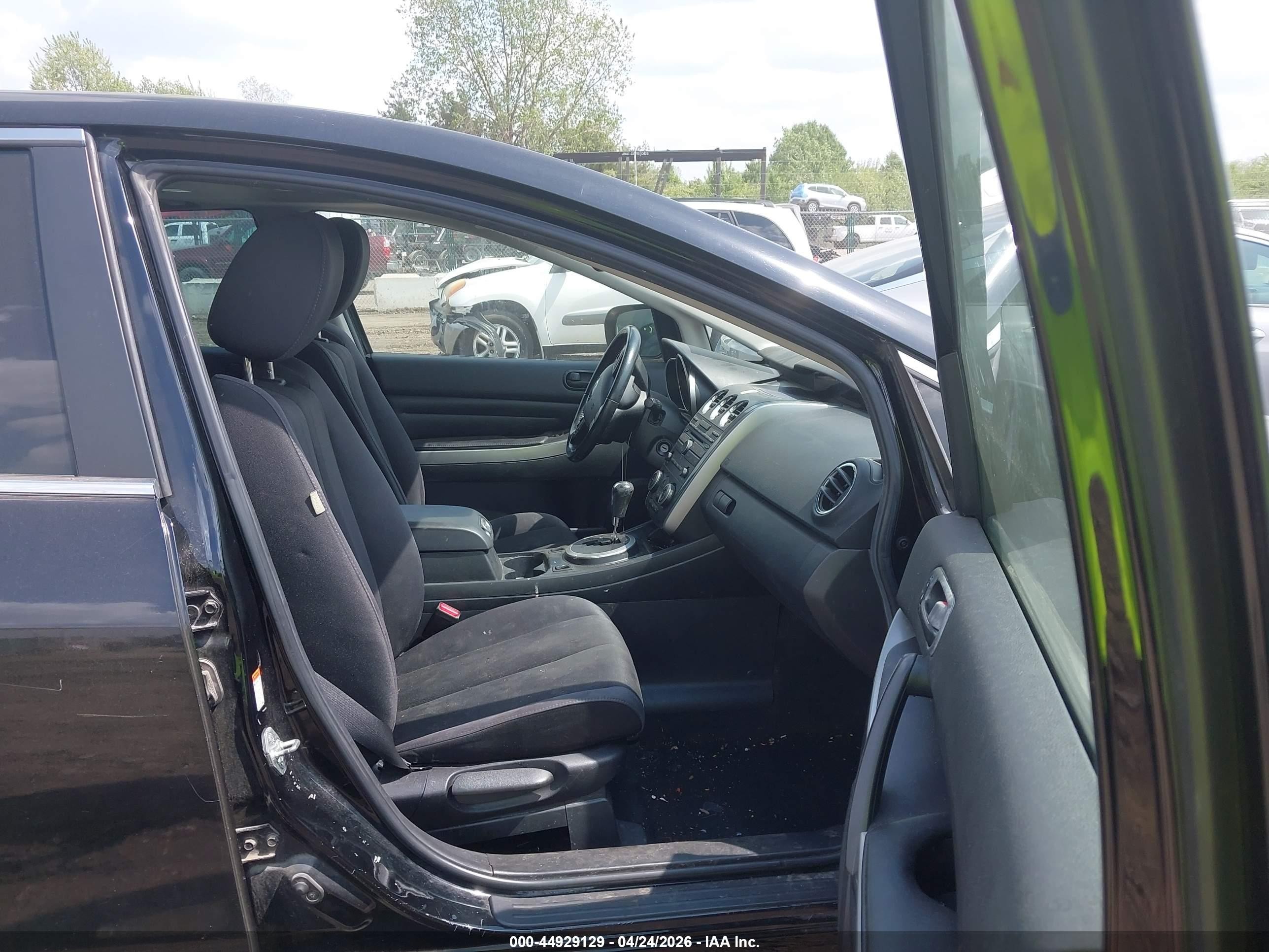 2010 Mazda Cx-7 I Sport Black vin: JM3ER2W5XA0346009