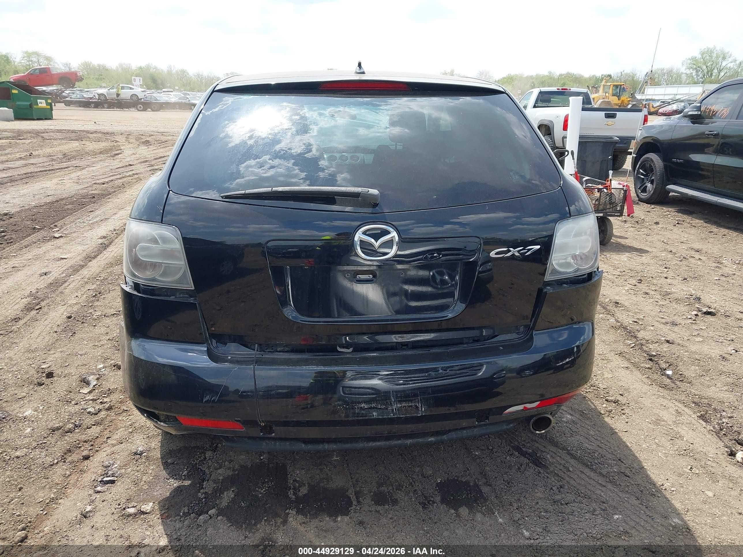 2010 Mazda Cx-7 I Sport Black vin: JM3ER2W5XA0346009