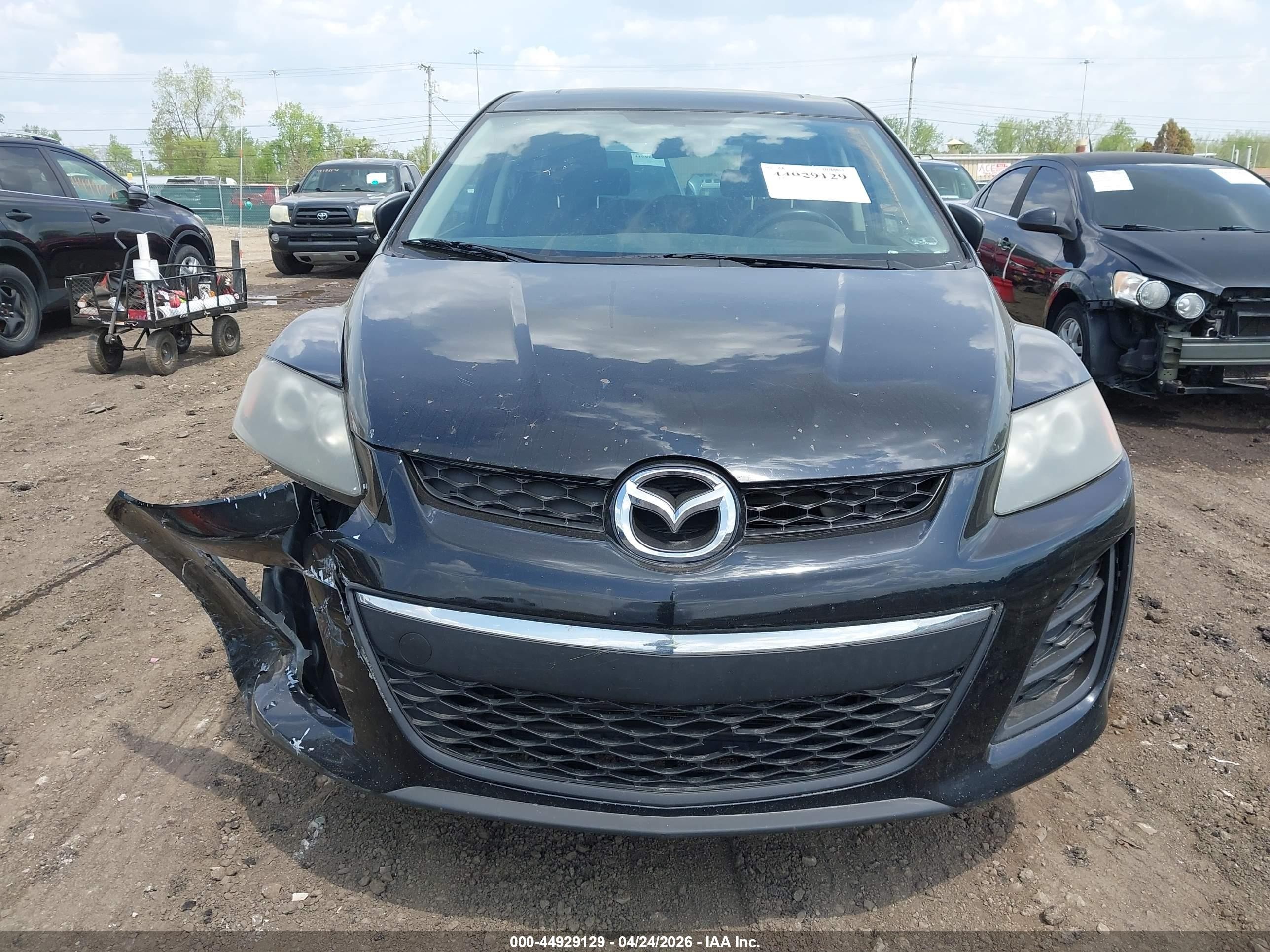 2010 Mazda Cx-7 I Sport Black vin: JM3ER2W5XA0346009