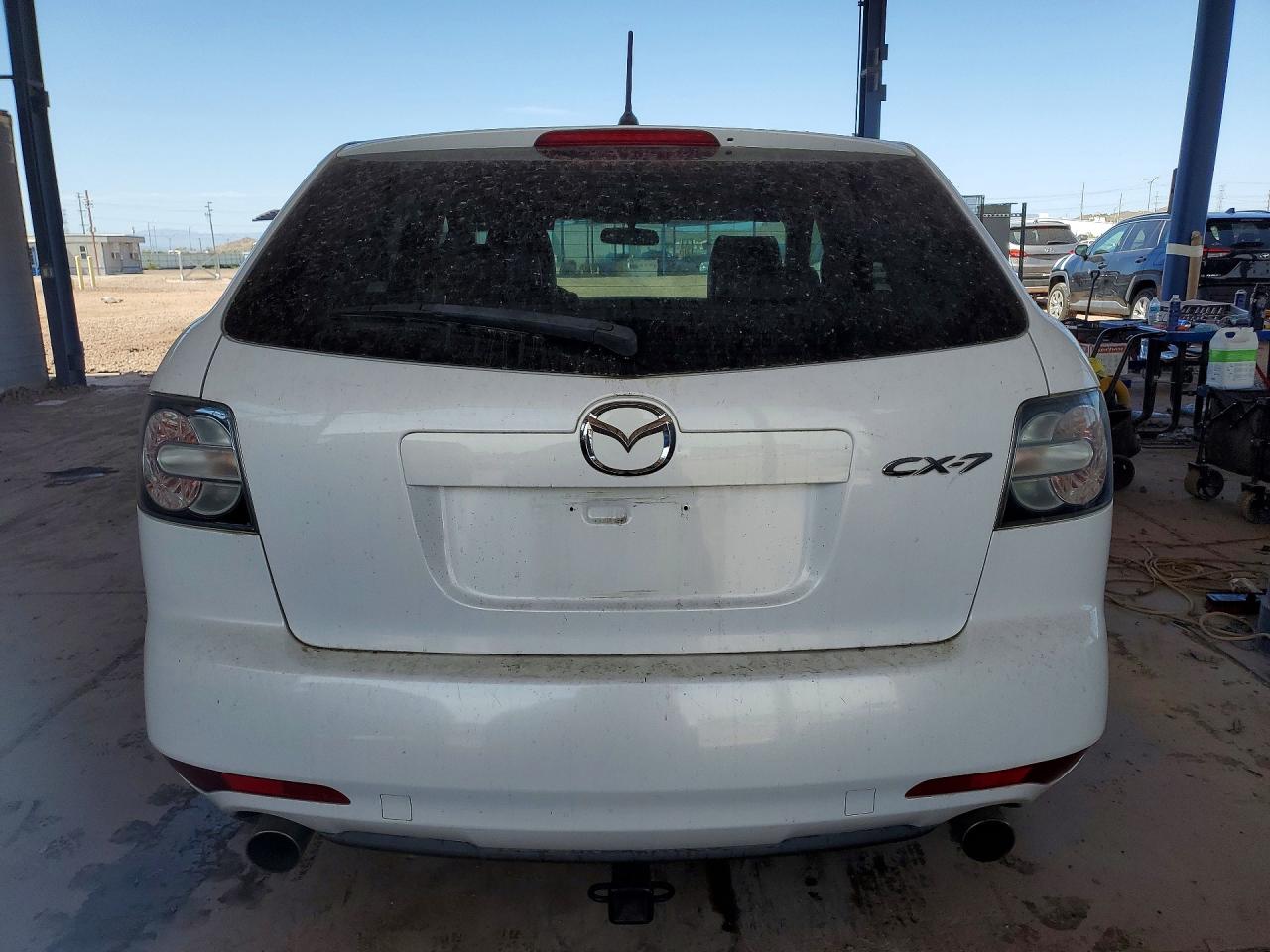 2010 Mazda Cx-7 White vin: JM3ER2WL3A0329664