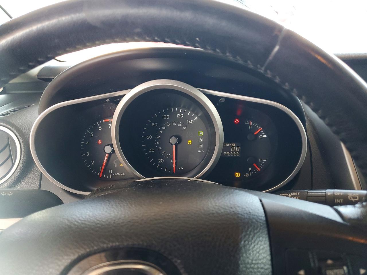 2010 Mazda Cx-7 White vin: JM3ER2WL3A0329664