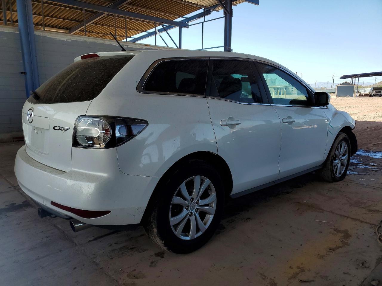 2010 Mazda Cx-7 White vin: JM3ER2WL3A0329664