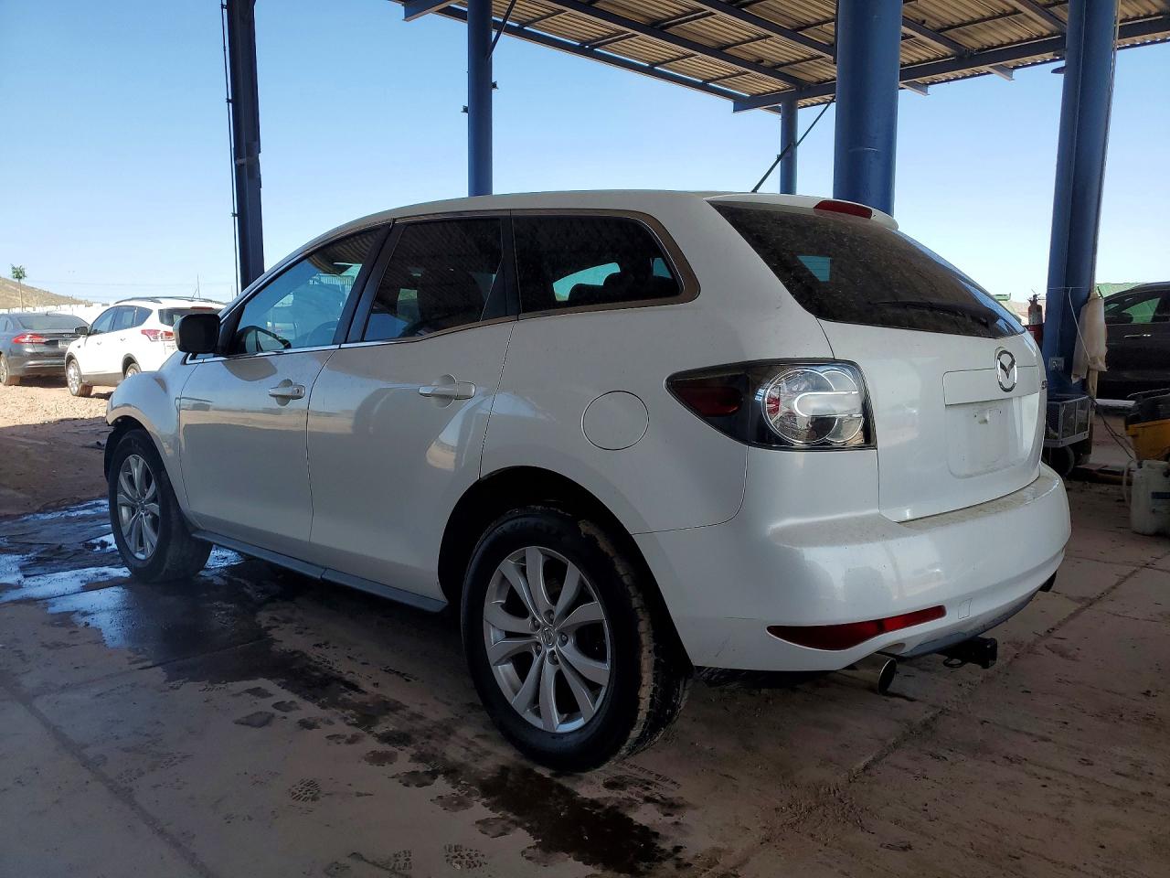 2010 Mazda Cx-7 White vin: JM3ER2WL3A0329664