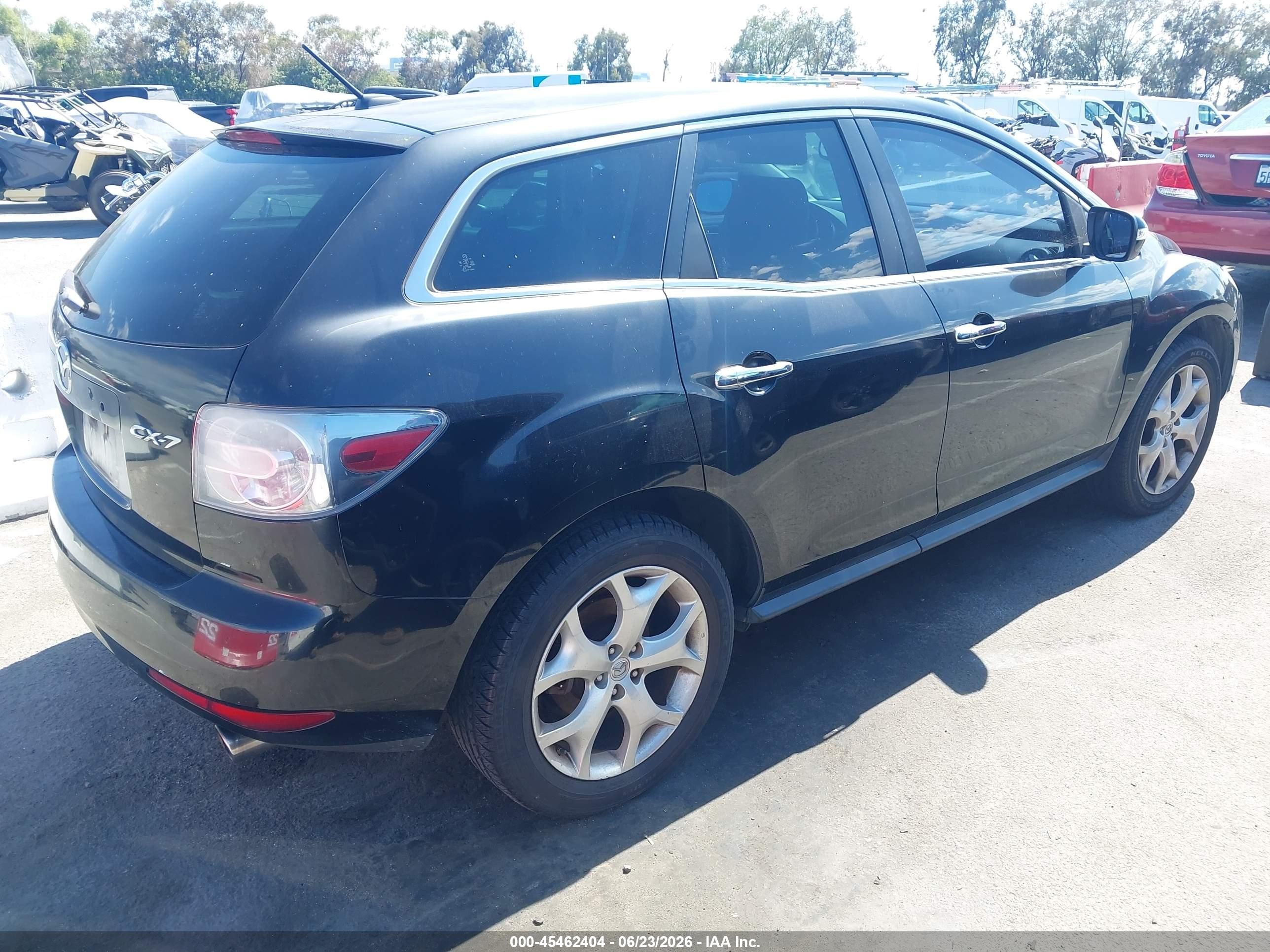 2010 Mazda Cx-7 S Grand Touring Black vin: JM3ER2WL4A0348630
