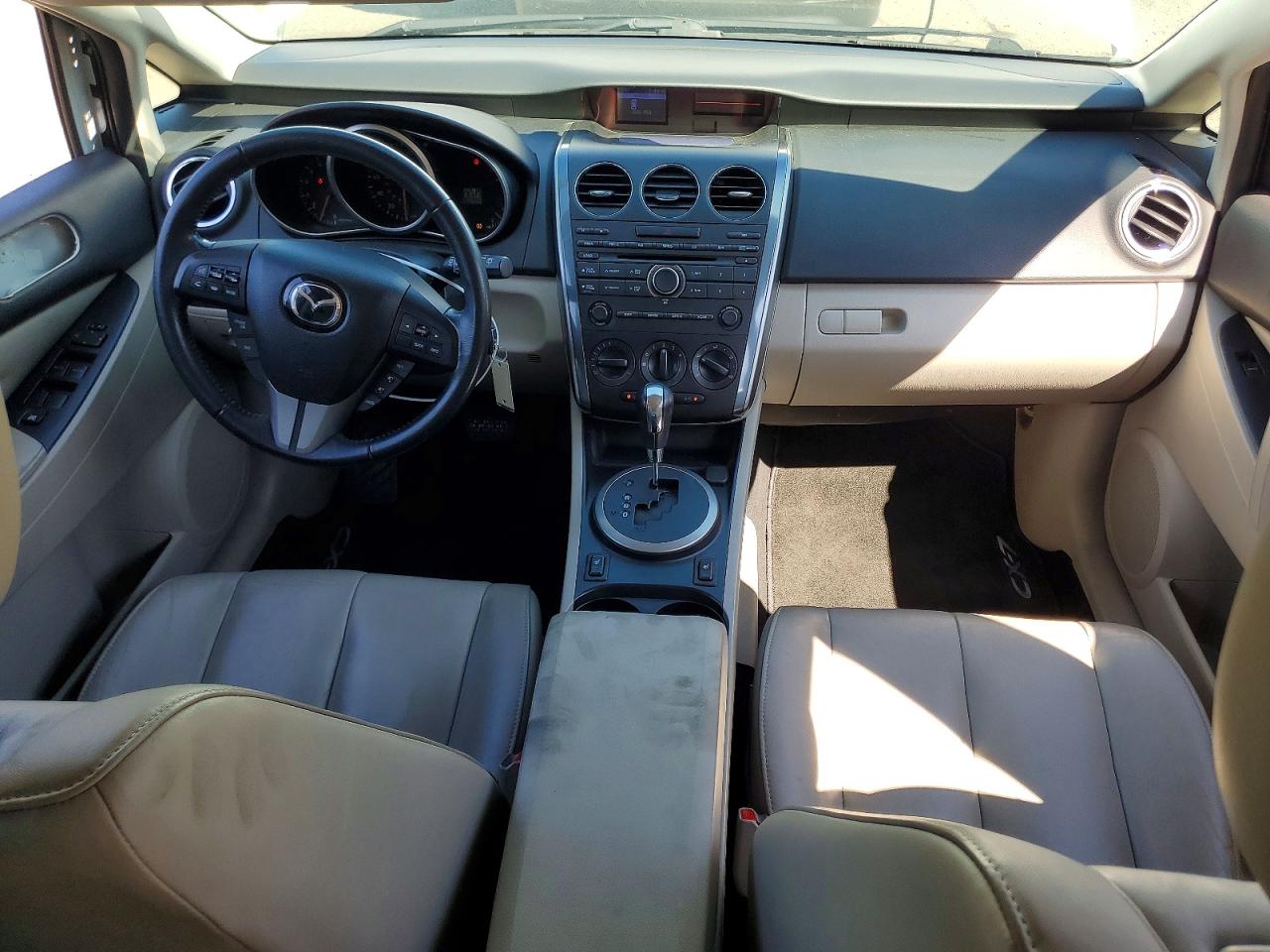 2010 Mazda Cx-7 White vin: JM3ER2WL8A0342460