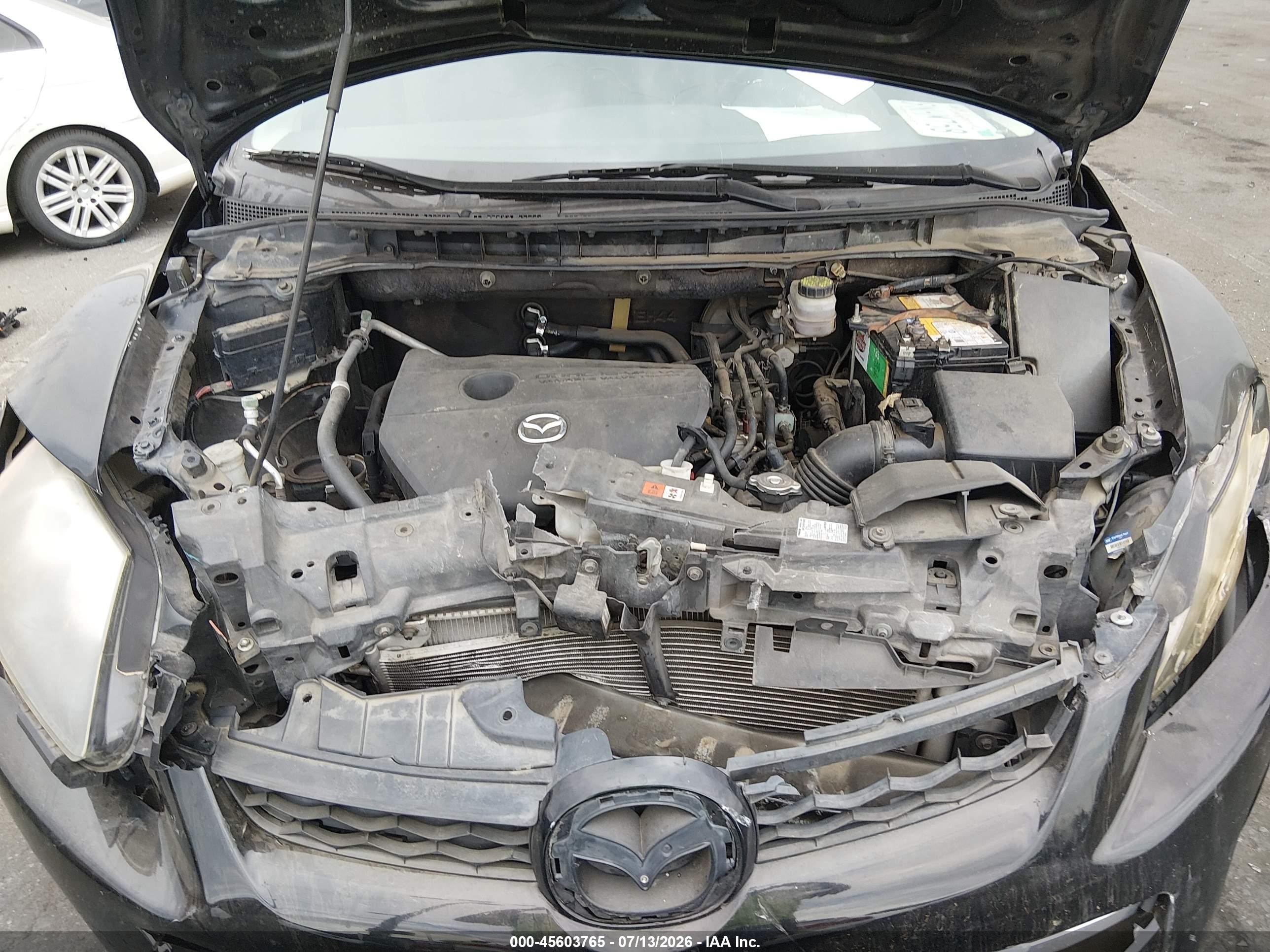 2010 Mazda Cx-7 I Sport Black vin: JM3ER2WM0A0318873