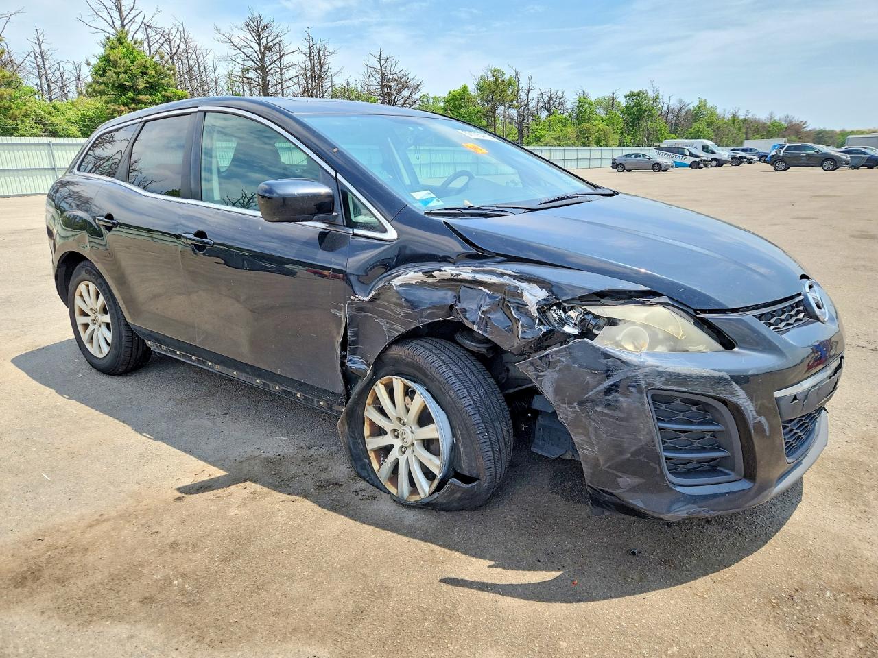2010 Mazda Cx-7 Black vin: JM3ER2WM0A0322664