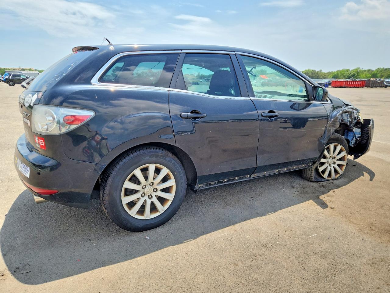2010 Mazda Cx-7 Black vin: JM3ER2WM0A0322664