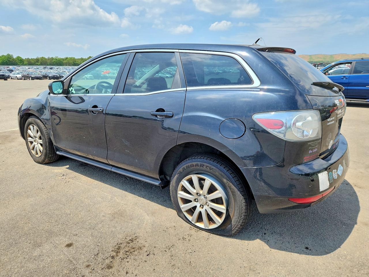 2010 Mazda Cx-7 Black vin: JM3ER2WM0A0322664