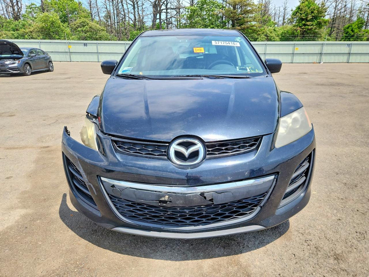 2010 Mazda Cx-7 Black vin: JM3ER2WM0A0322664