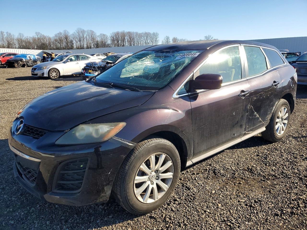 2010 Mazda Cx-7 Purple vin: JM3ER2WM0A0340016
