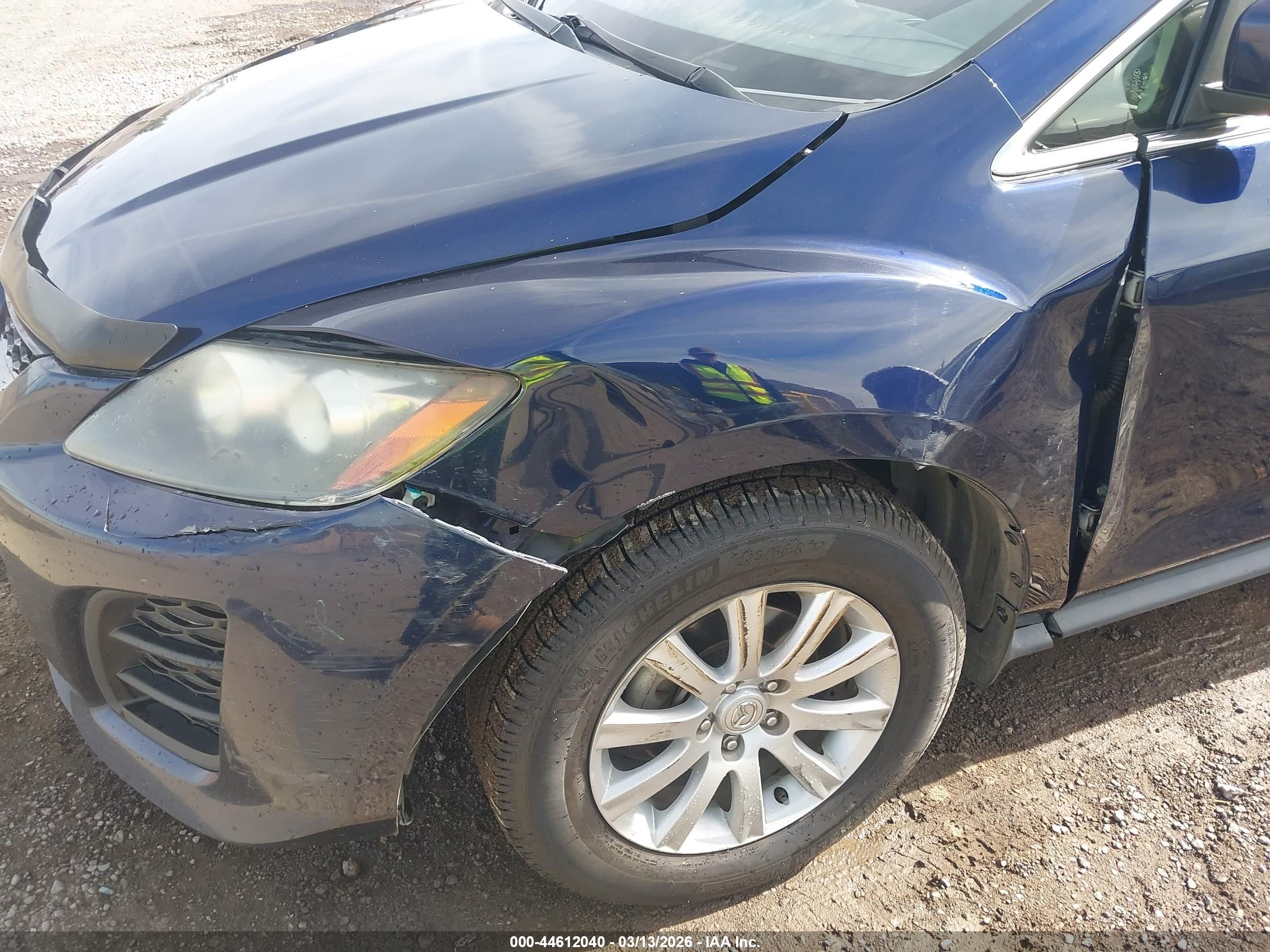 2010 Mazda Cx-7 I Sv Navy vin: JM3ER2WM1A0322947