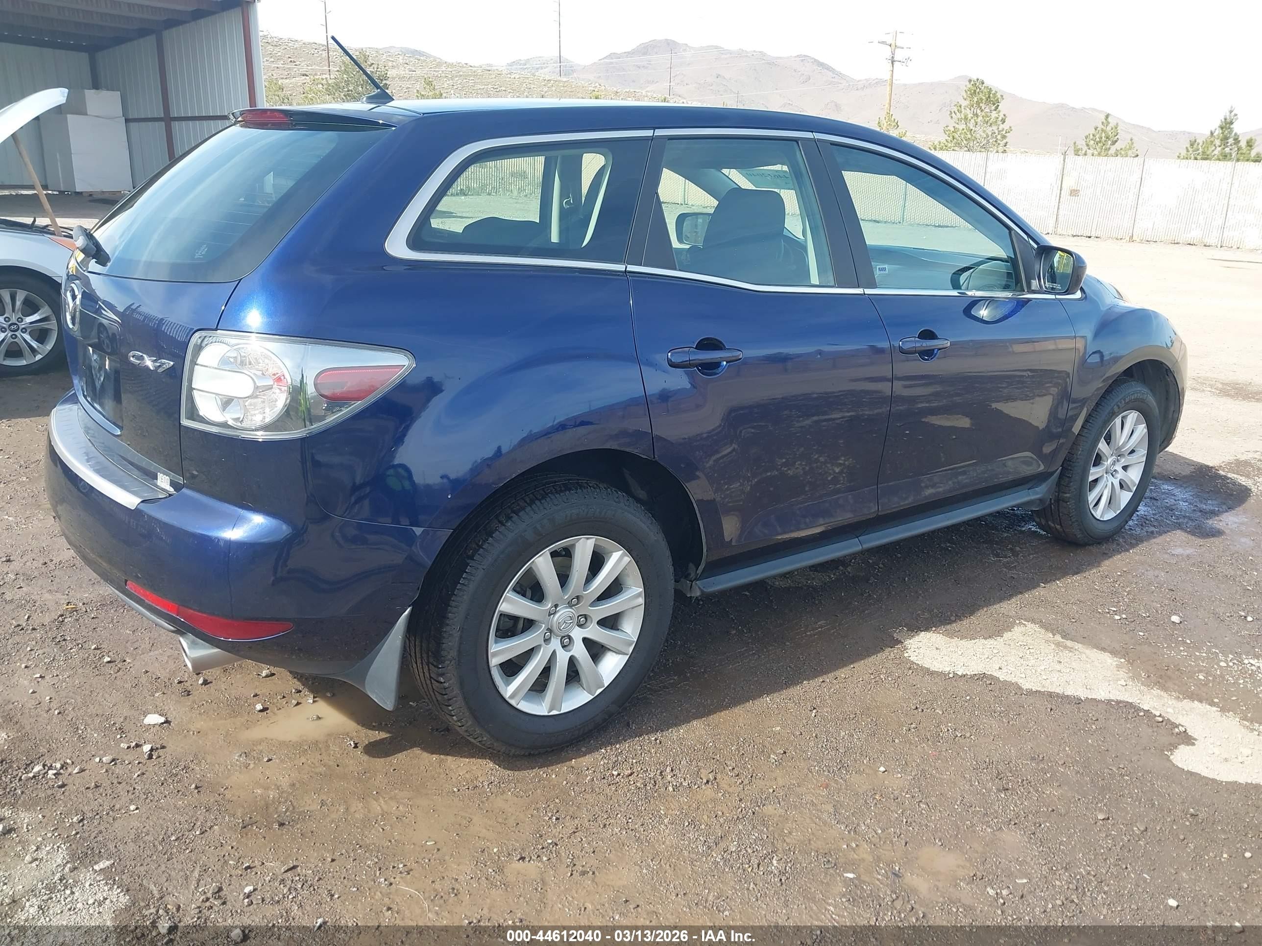 2010 Mazda Cx-7 I Sv Navy vin: JM3ER2WM1A0322947