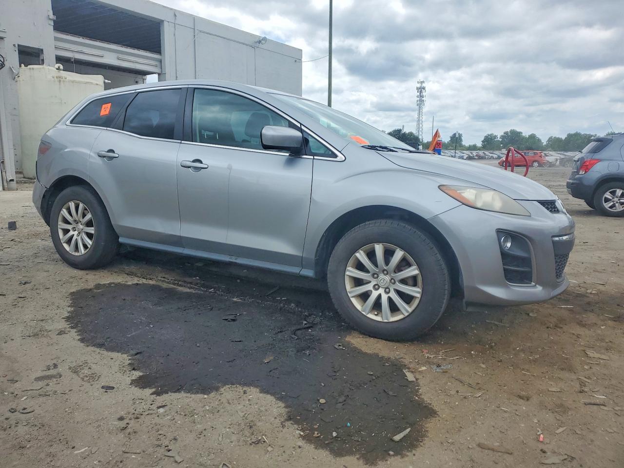 2010 Mazda Cx-7 Silver vin: JM3ER2WM2A0306014