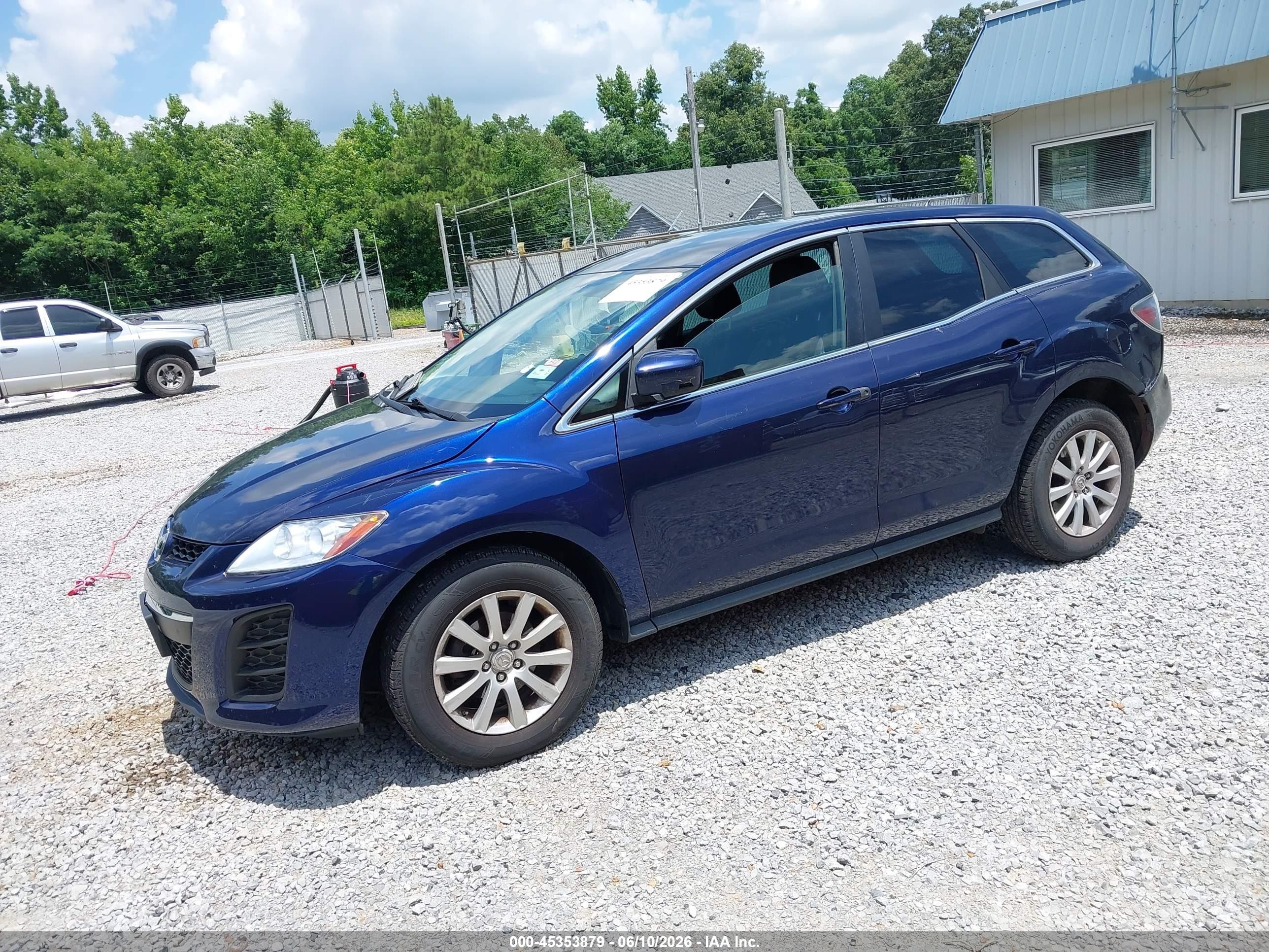 2010 Mazda Cx-7 I Sport Blue vin: JM3ER2WM3A0318642