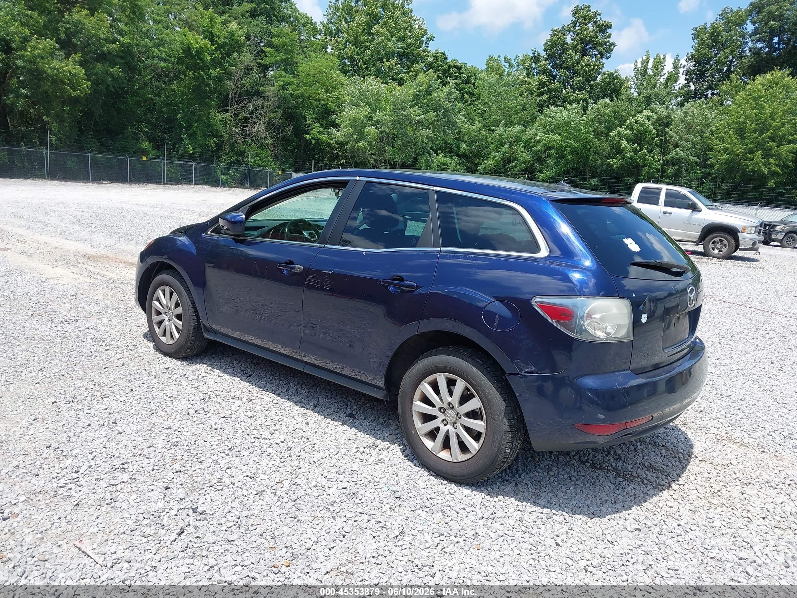 2010 Mazda Cx-7 I Sport Blue vin: JM3ER2WM3A0318642