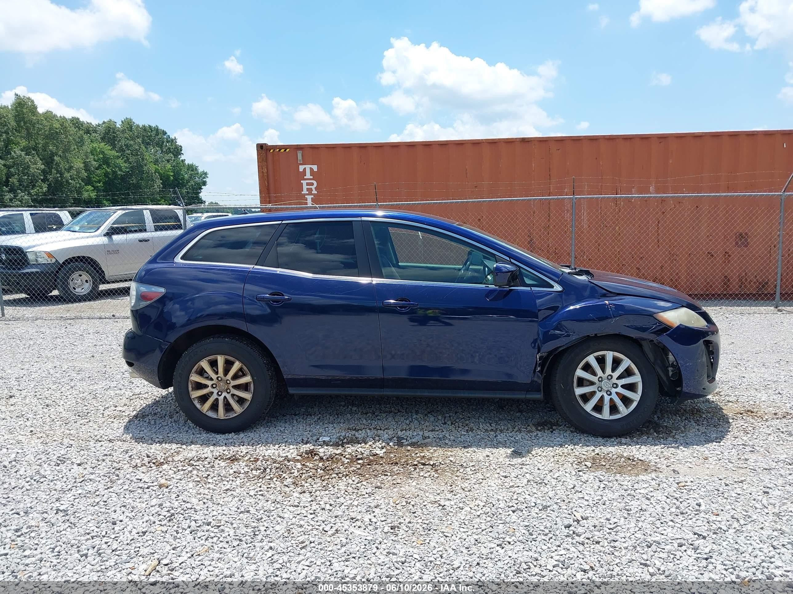 2010 Mazda Cx-7 I Sport Blue vin: JM3ER2WM3A0318642