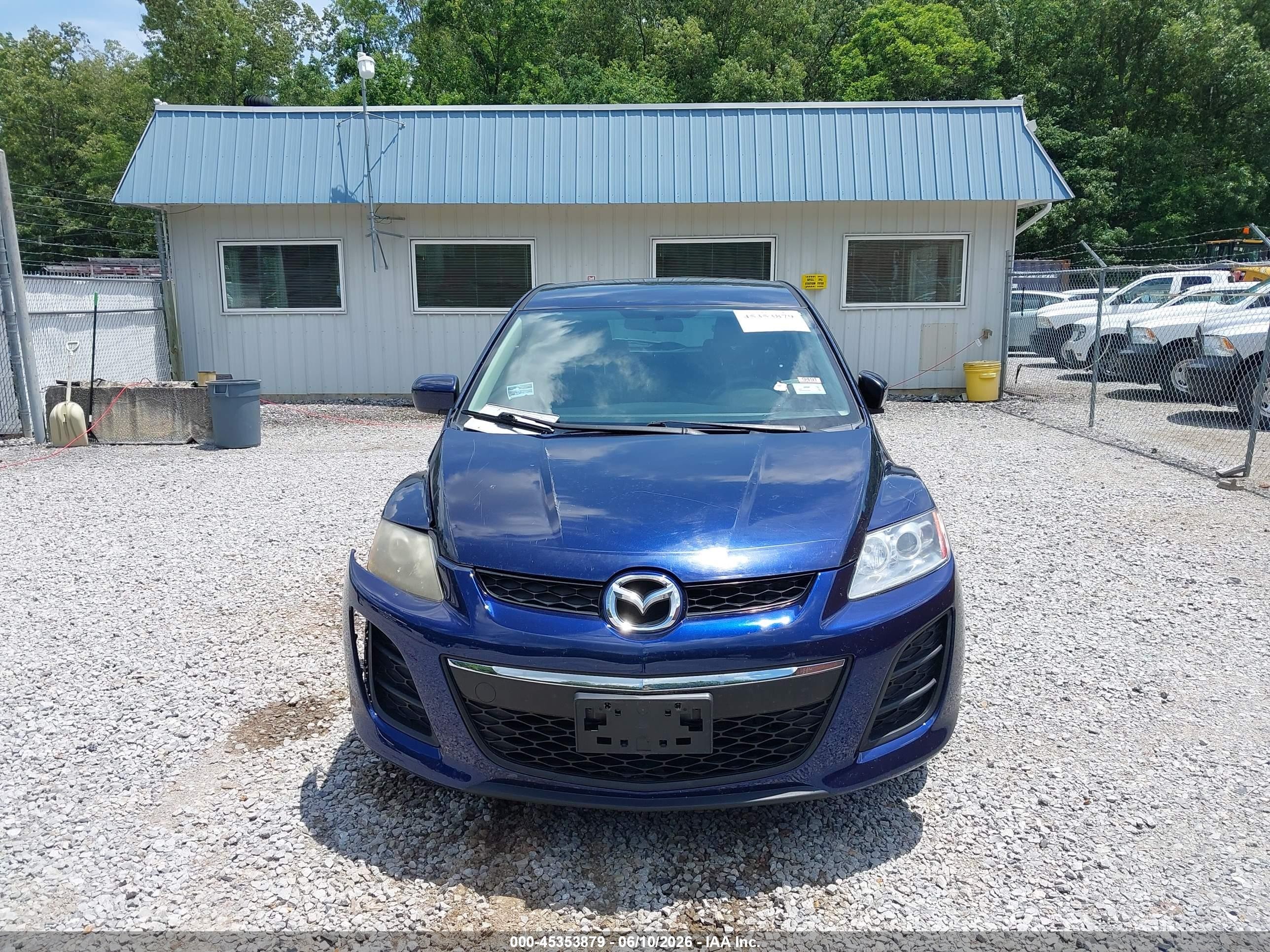 2010 Mazda Cx-7 I Sport Blue vin: JM3ER2WM3A0318642