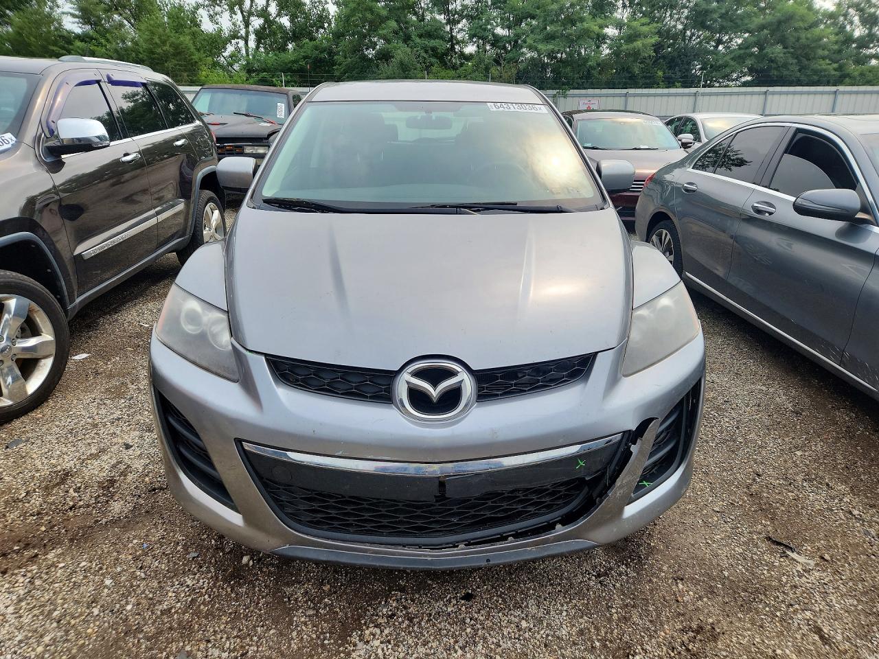 2010 Mazda Cx-7 Silver vin: JM3ER2WM3A0322450