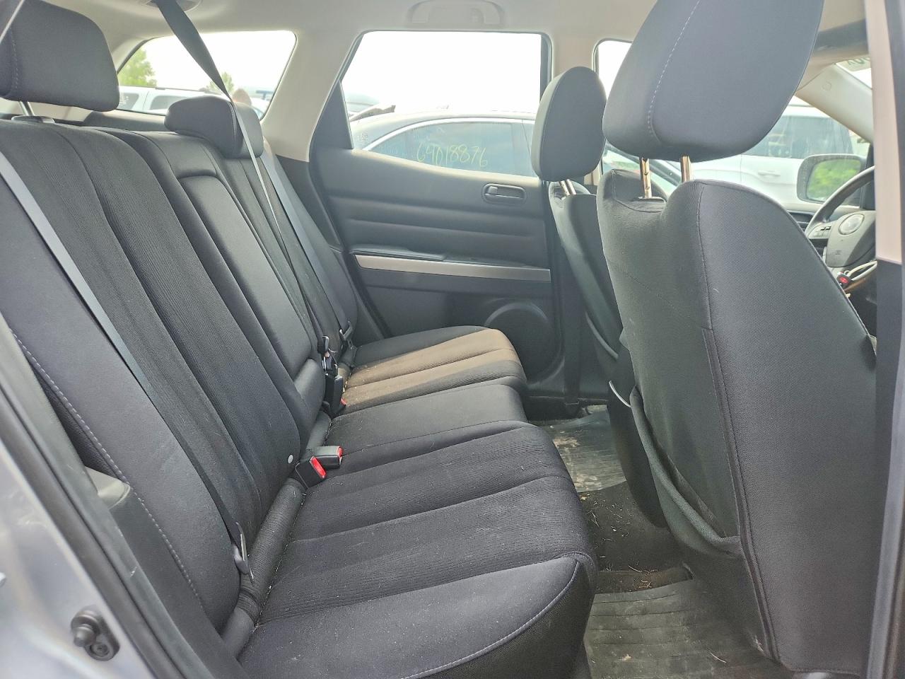 2010 Mazda Cx-7 Silver vin: JM3ER2WM3A0322450