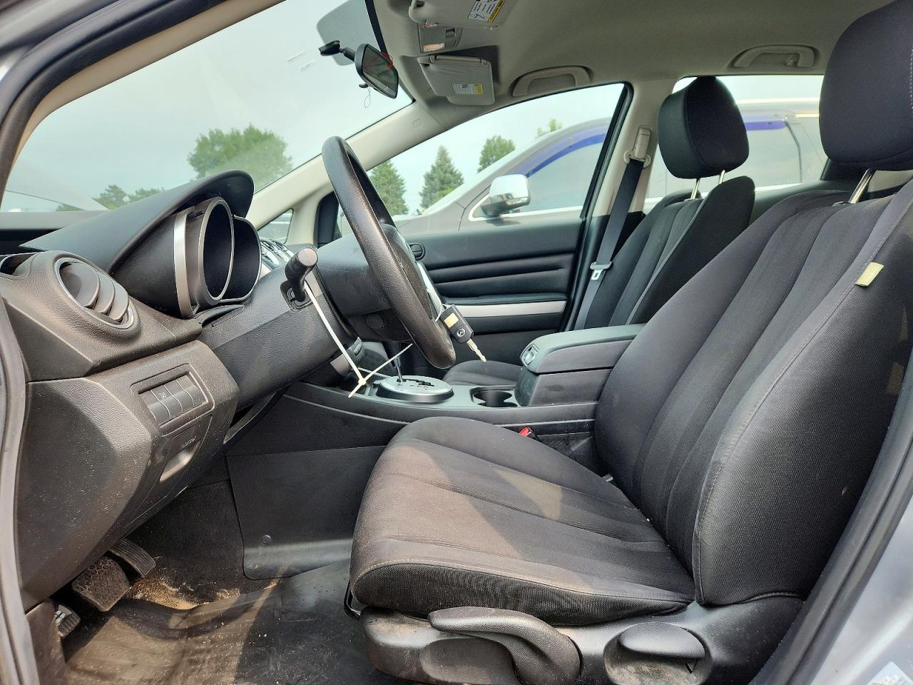2010 Mazda Cx-7 Silver vin: JM3ER2WM3A0322450