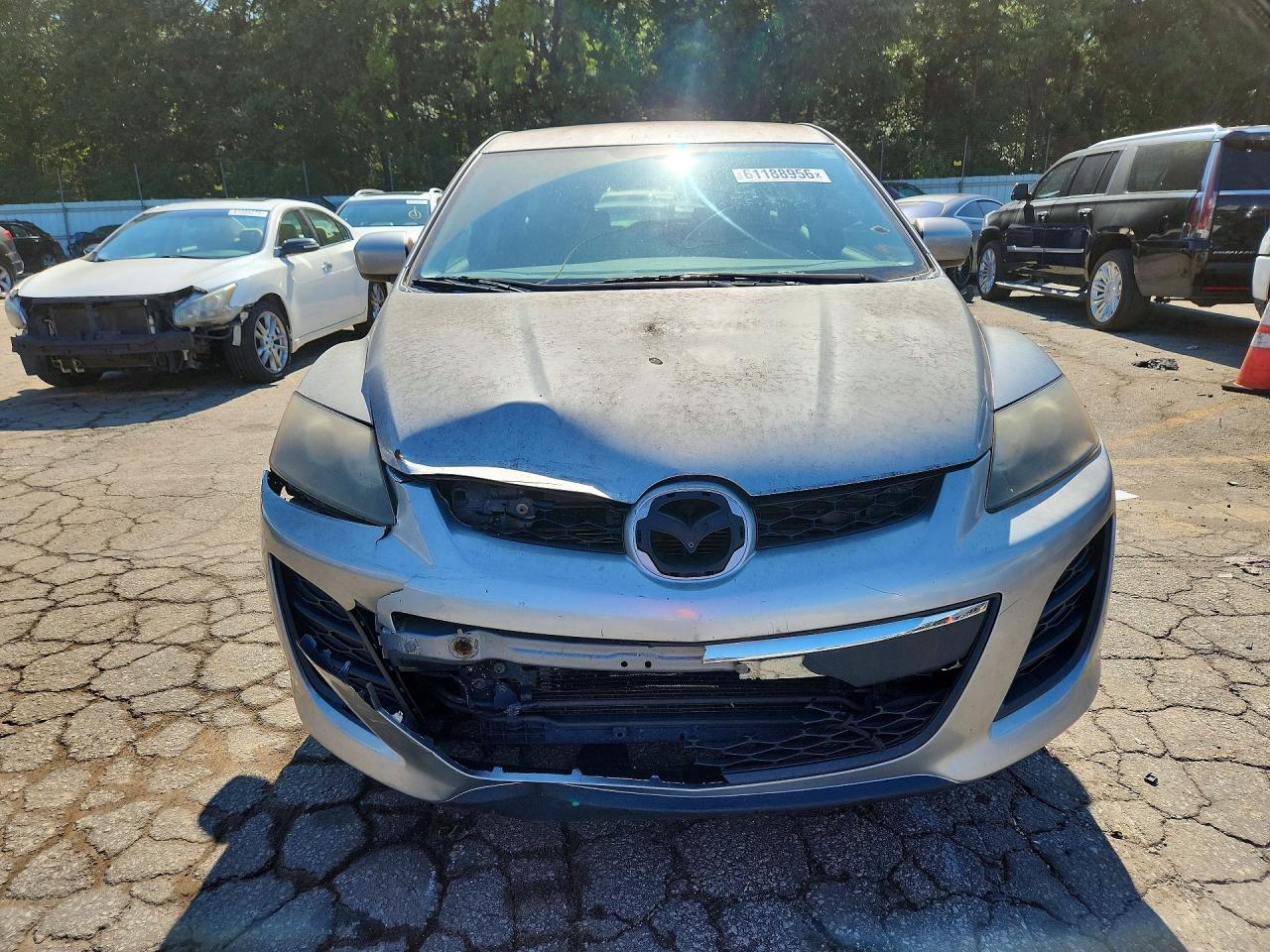 2010 Mazda Cx-7 Серебряный vin: JM3ER2WM3A0322996