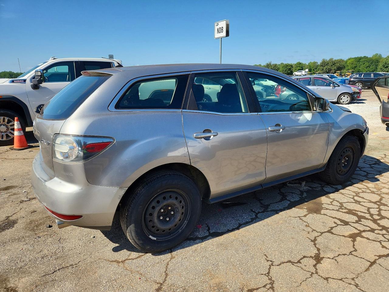 2010 Mazda Cx-7 Серебряный vin: JM3ER2WM3A0322996