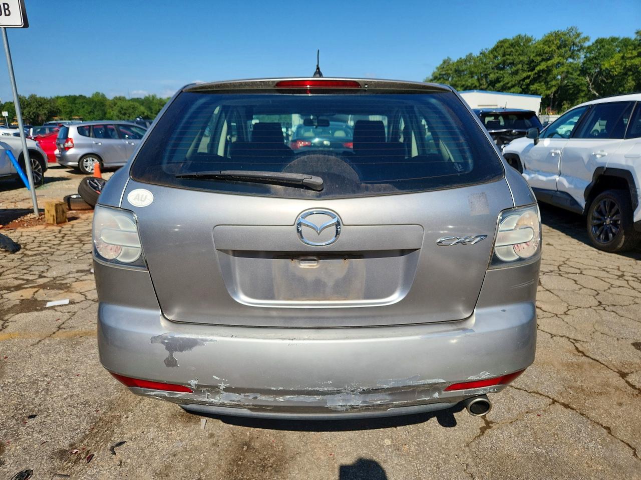 2010 Mazda Cx-7 Серебряный vin: JM3ER2WM3A0322996