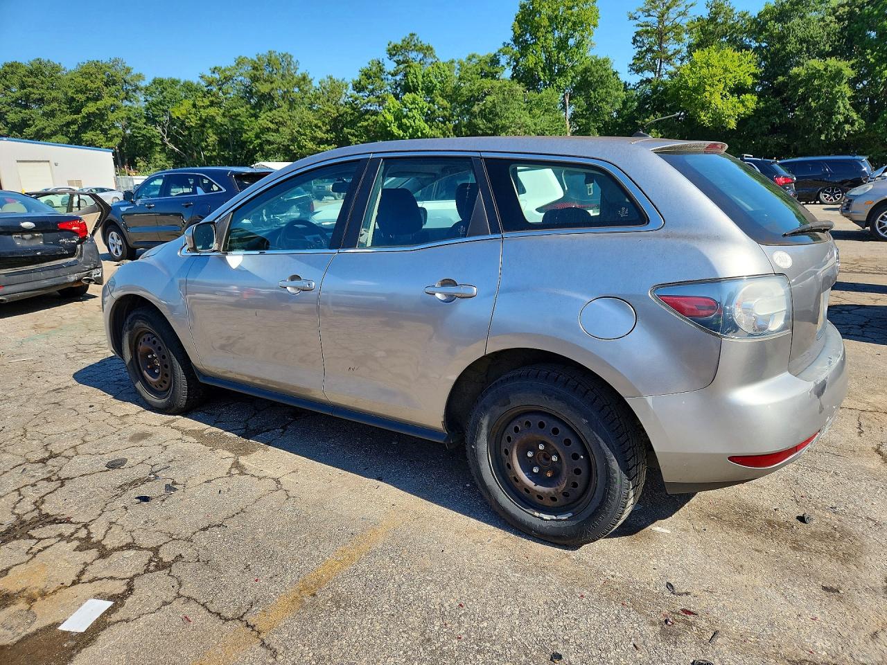 2010 Mazda Cx-7 Серебряный vin: JM3ER2WM3A0322996