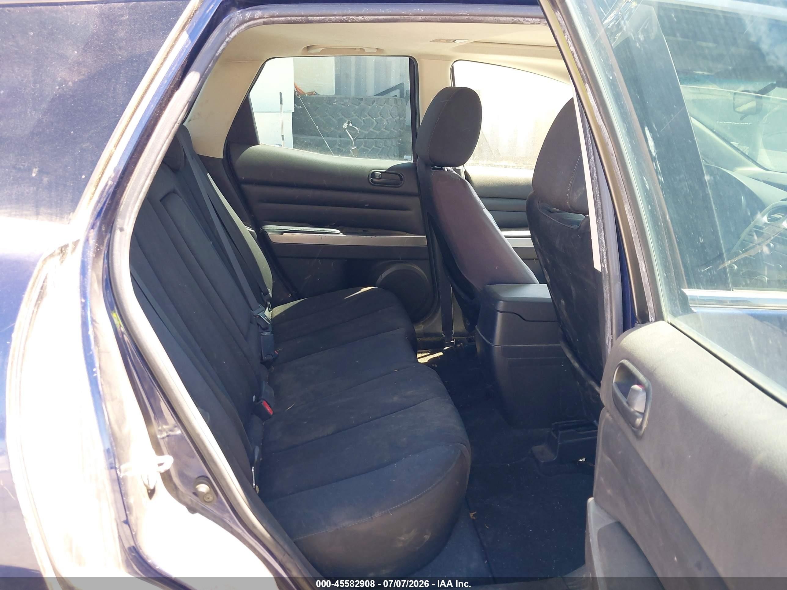 2010 Mazda Cx-7 I Sport Blue vin: JM3ER2WM3A0328877