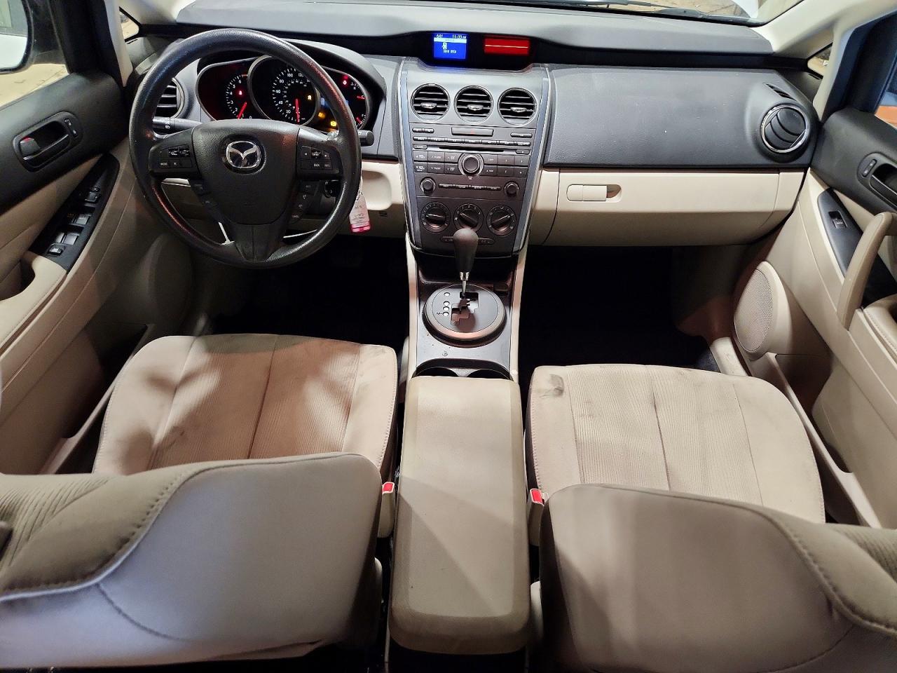 2010 Mazda Cx-7 White vin: JM3ER2WM4A0336339