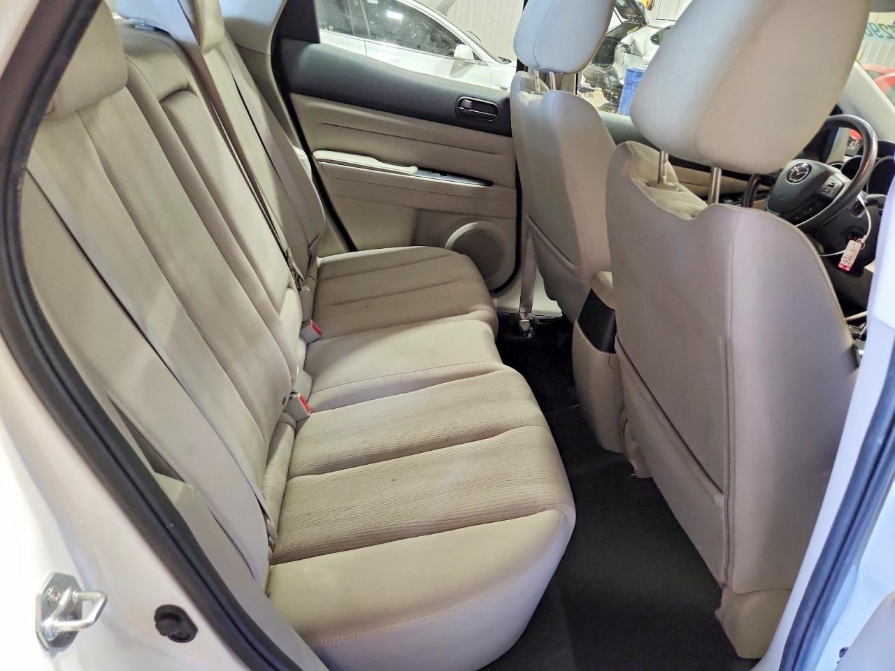2010 Mazda Cx-7 White vin: JM3ER2WM4A0336339