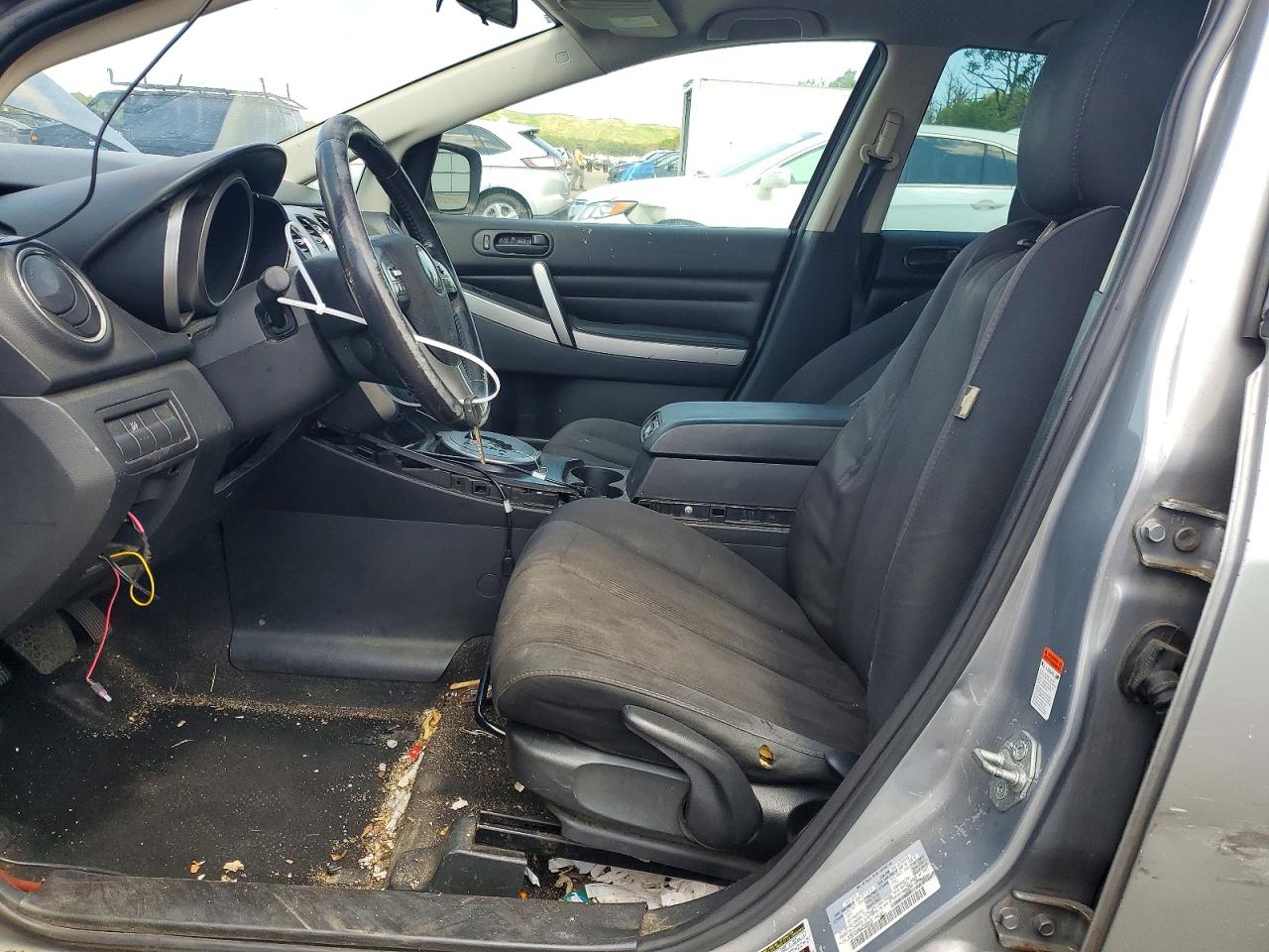 2010 Mazda Cx-7 Silver vin: JM3ER2WM5A0329822