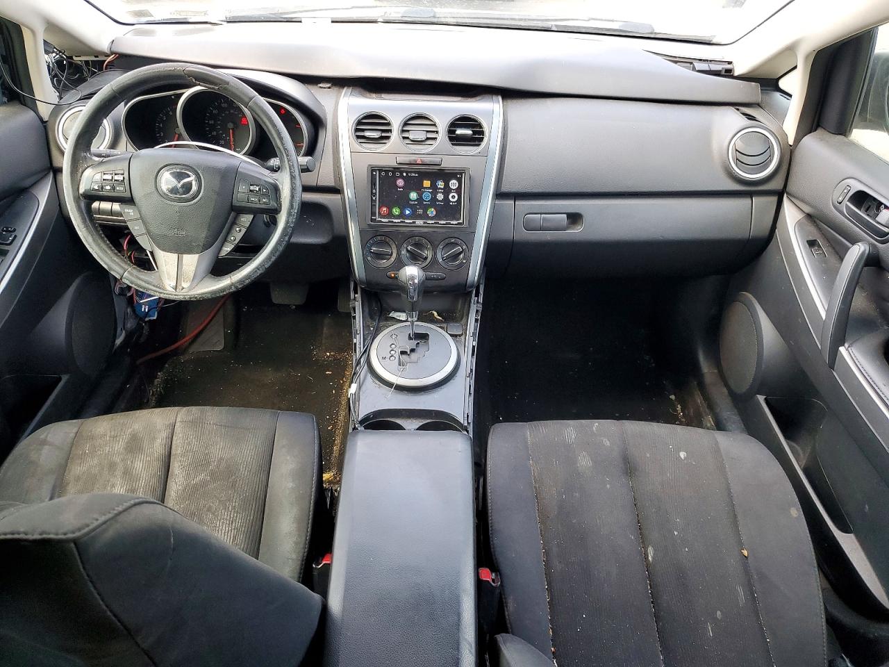 2010 Mazda Cx-7 Silver vin: JM3ER2WM5A0329822