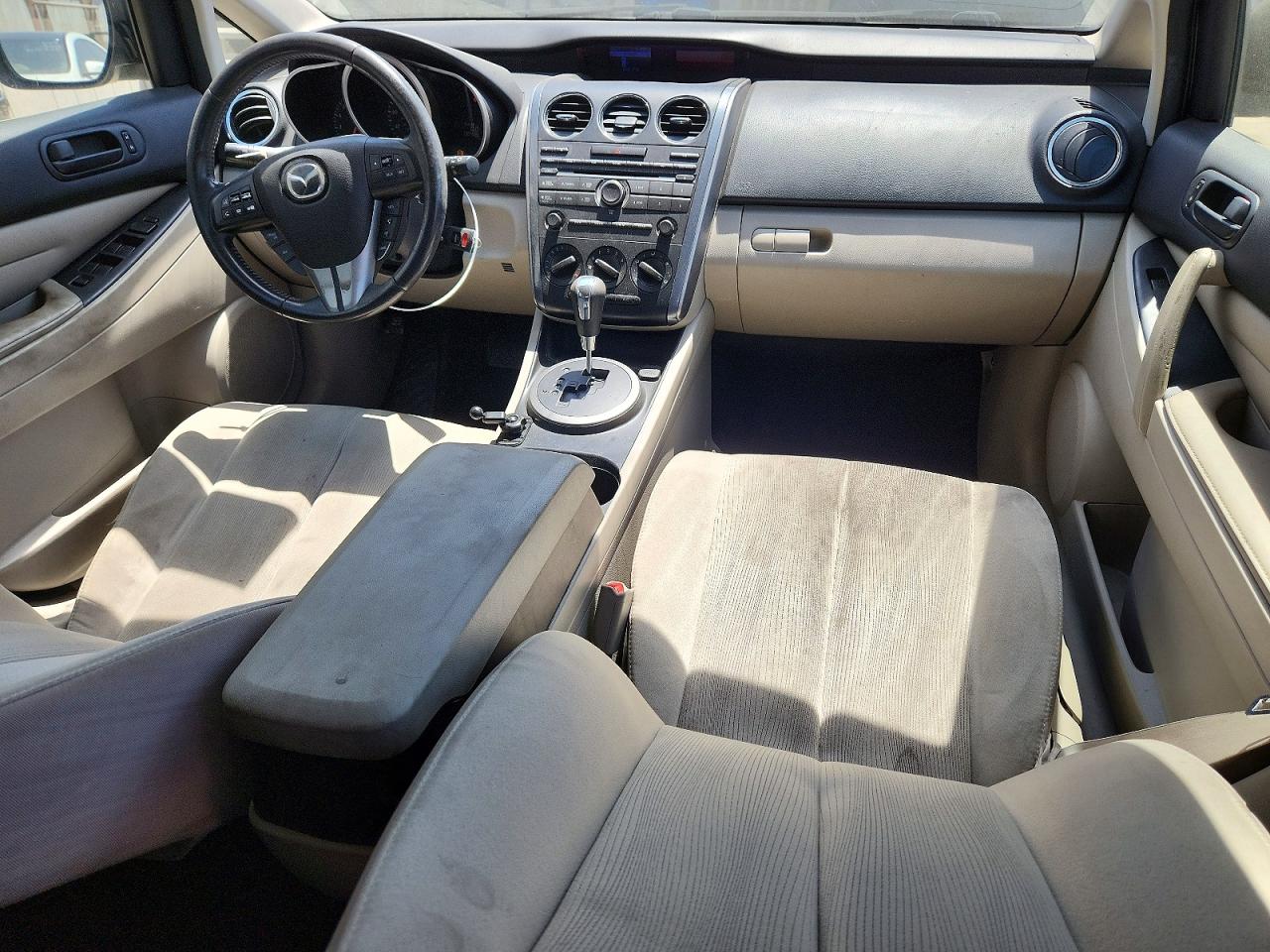 2010 Mazda Cx-7 White vin: JM3ER2WM6A0314794