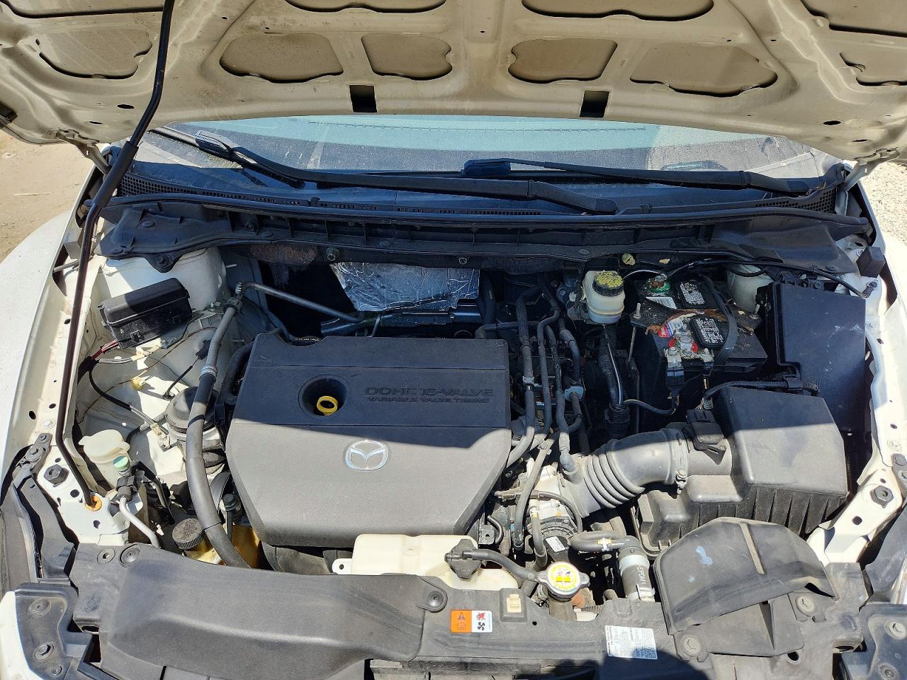 2010 Mazda Cx-7 White vin: JM3ER2WM6A0314794