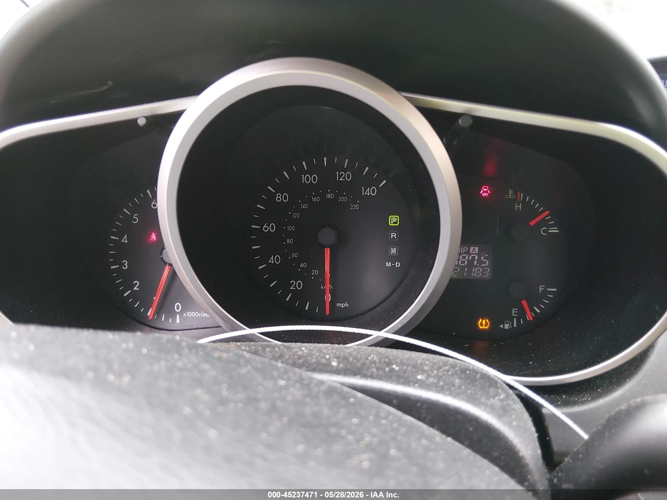 2010 Mazda Cx-7 I Sport Silver vin: JM3ER2WM7A0320846
