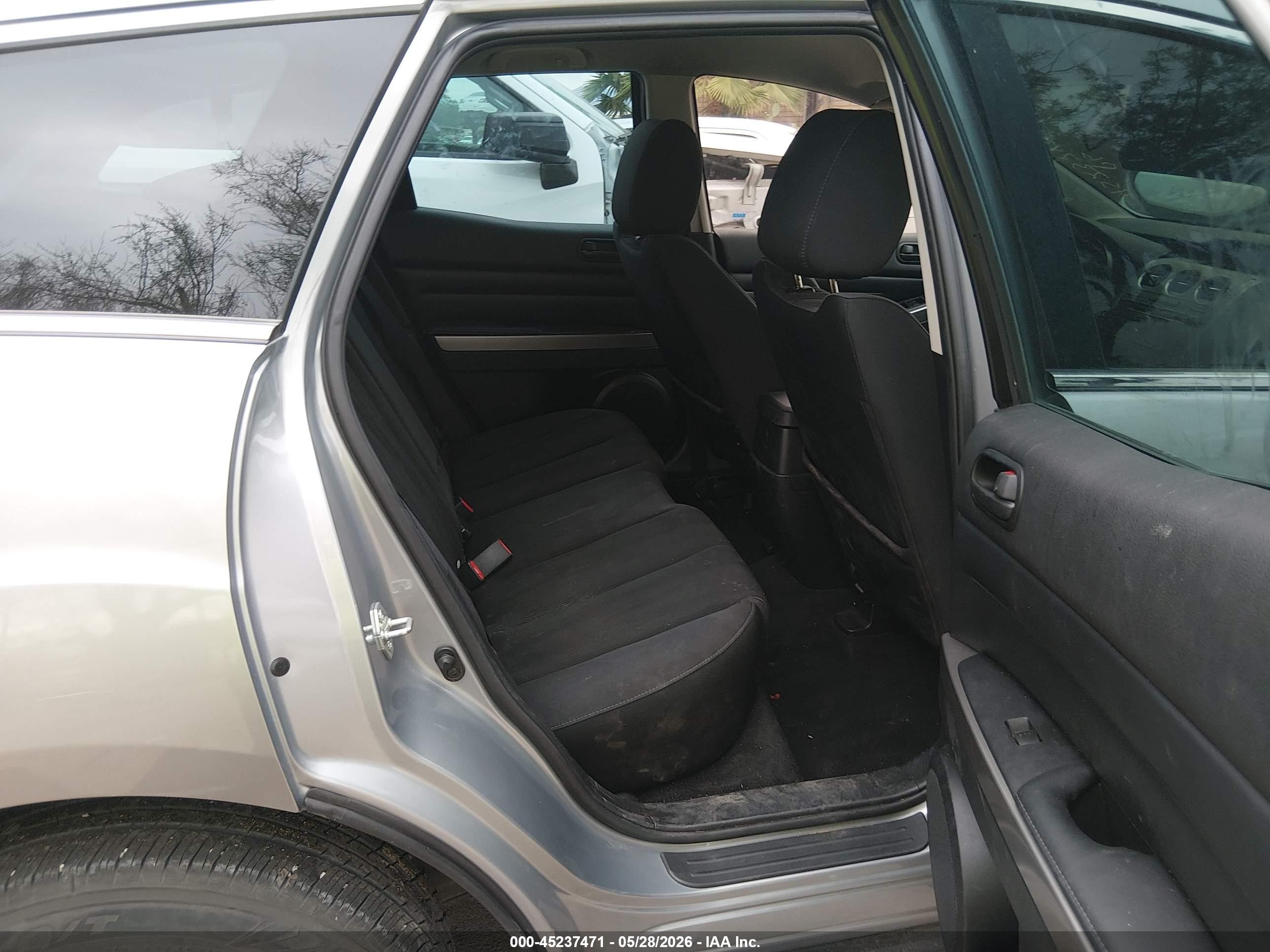 2010 Mazda Cx-7 I Sport Silver vin: JM3ER2WM7A0320846