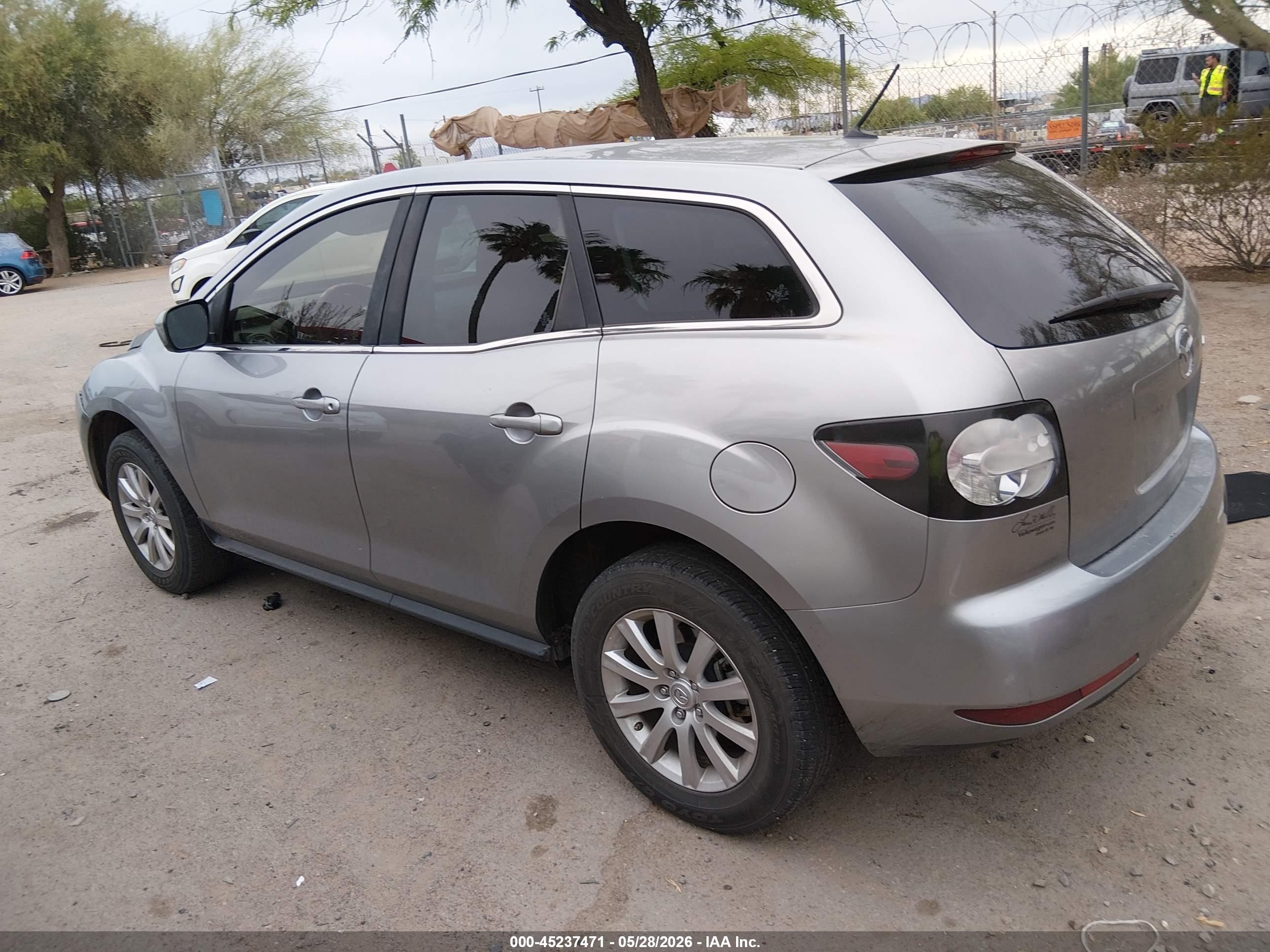 2010 Mazda Cx-7 I Sport Silver vin: JM3ER2WM7A0320846