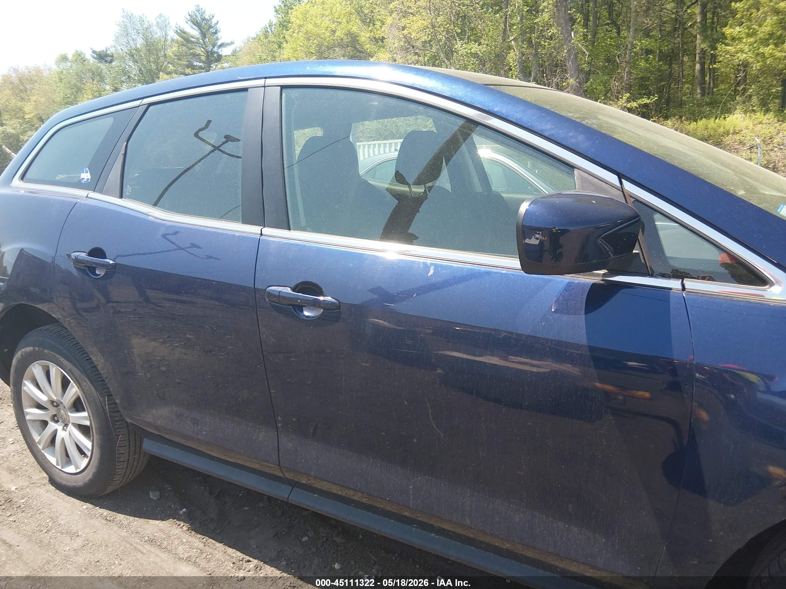 2010 Mazda Cx-7 I Sv Dark Blue vin: JM3ER2WM7A0324699
